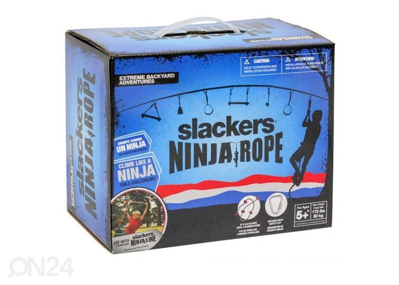 Kiipeilyköysi Slackers Ninja Rope kuvasuurennos