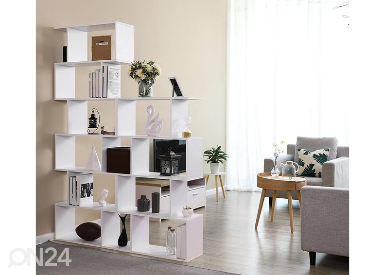 Kirjahylly 70 cm, valkoinen kuvasuurennos