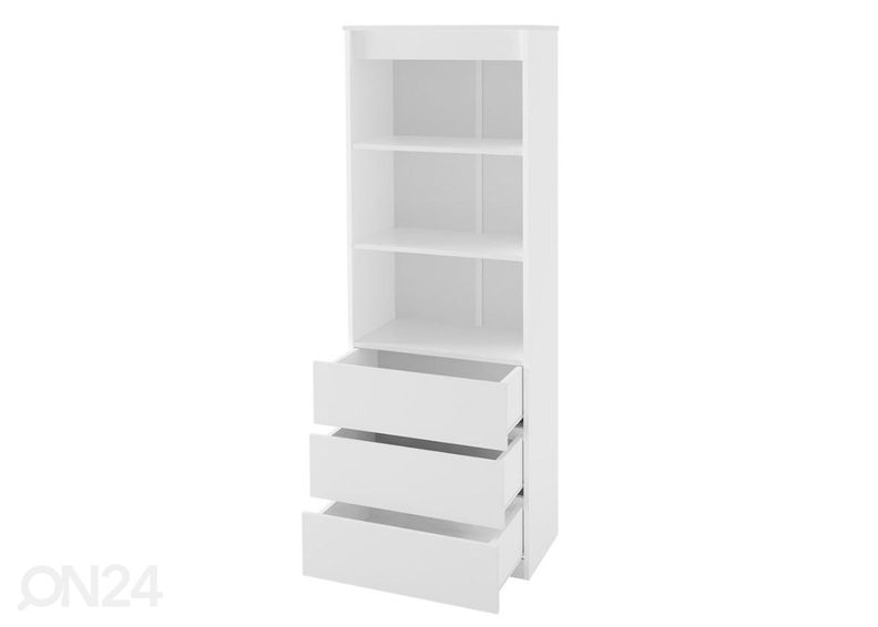 Kirjahylly laatikoilla 60 cm kuvasuurennos