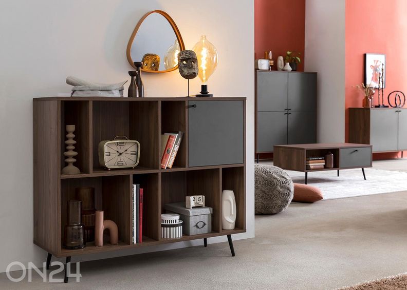 Kirjahylly Milo kuvasuurennos