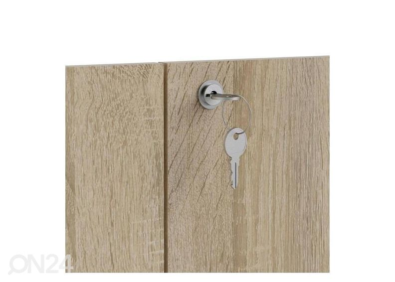 Kirjahyllyn lukittavat ovet Prima kuvasuurennos