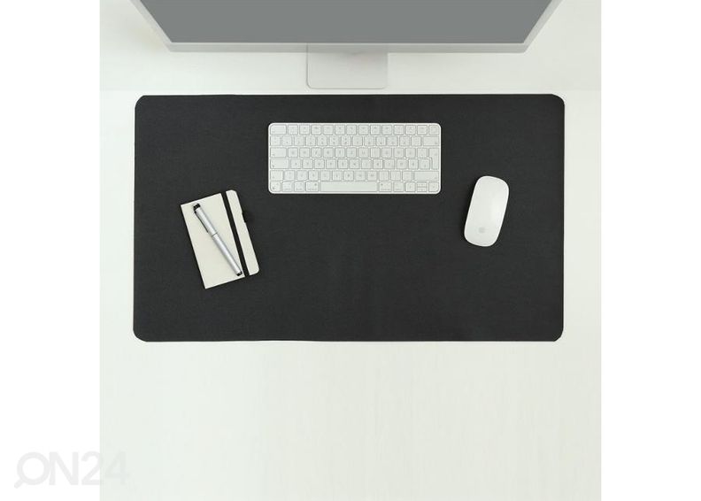 Kirjoitusalusta työpöydälle, musta kuvasuurennos