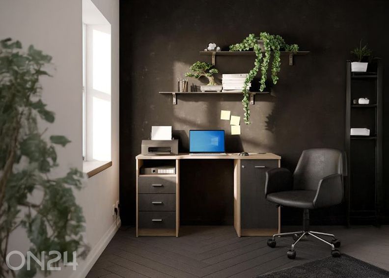 Kirjoituspöytä Mao, 48x132 cm kuvasuurennos