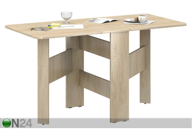 Klaffipöytä Horizon 30-140x67 cm kuvasuurennos