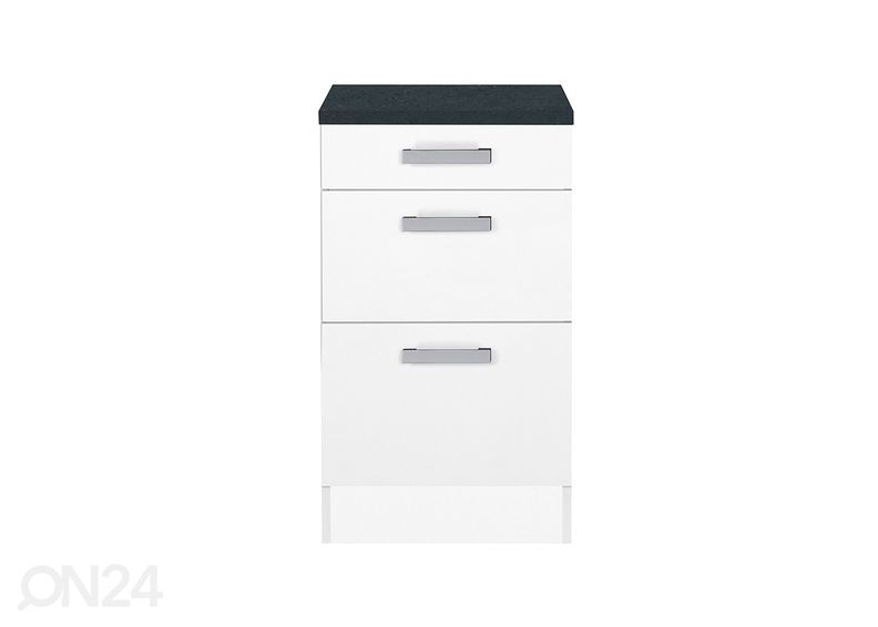 Kodinhoitohuoneen alakaappi laatikoilla Salo 50 cm kuvasuurennos