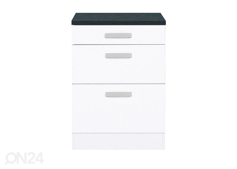 Kodinhoitohuoneen alakaappi laatikoilla Salo 60 cm kuvasuurennos