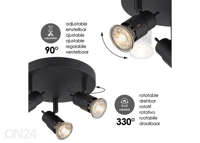 Kohdevalaisin Cilindro kuvasuurennos