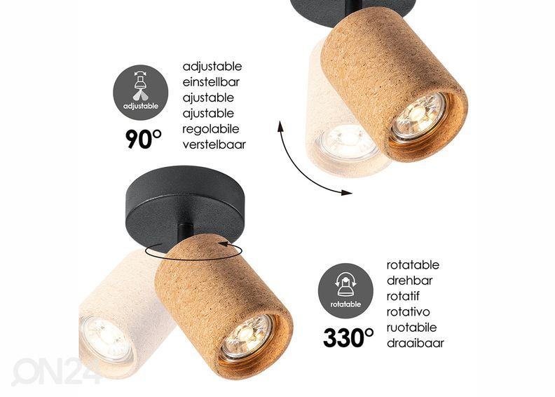 Kohdevalaisin Cork kuvasuurennos