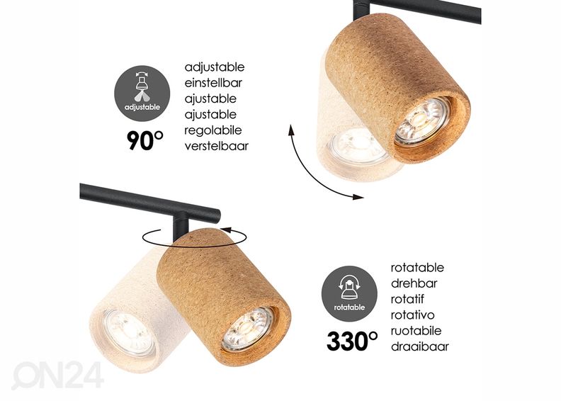 Kohdevalaisin Cork kuvasuurennos