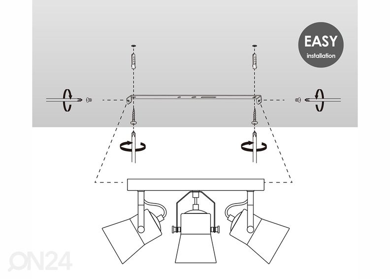 Kohdevalaisin Edge kuvasuurennos