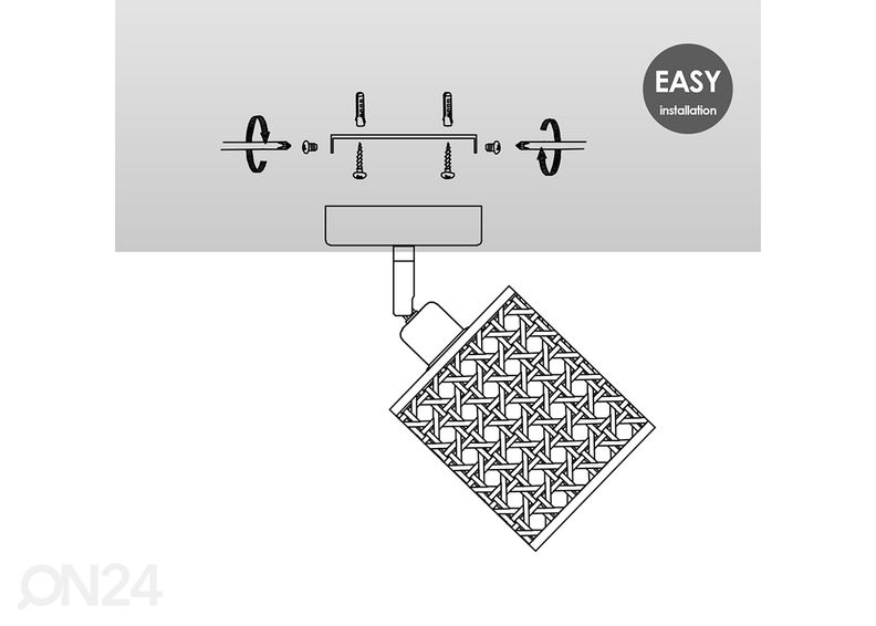 Kohdevalaisin Ratan kuvasuurennos