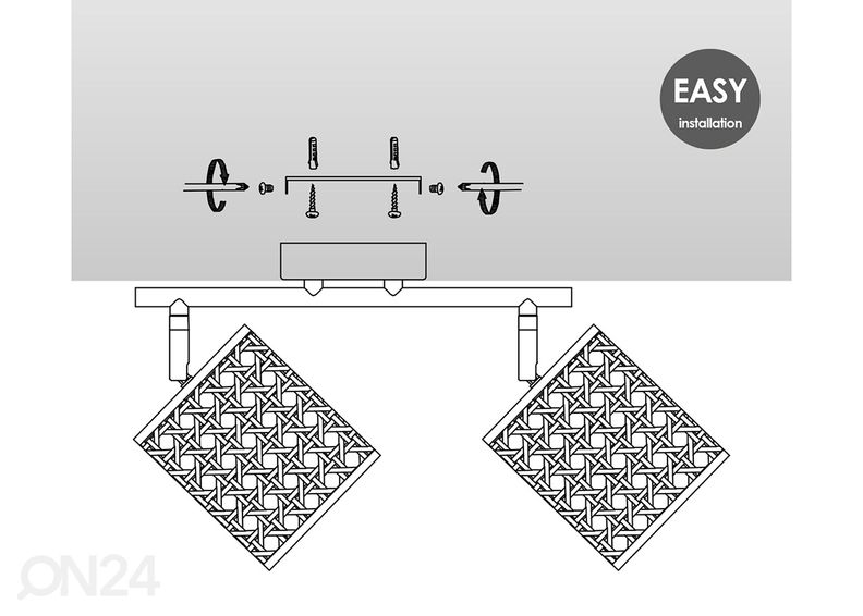 Kohdevalaisin Ratan kuvasuurennos