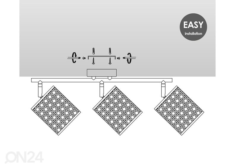 Kohdevalaisin Ratan kuvasuurennos