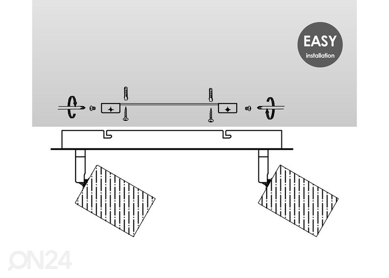 Kohdevalaisin Wood kuvasuurennos