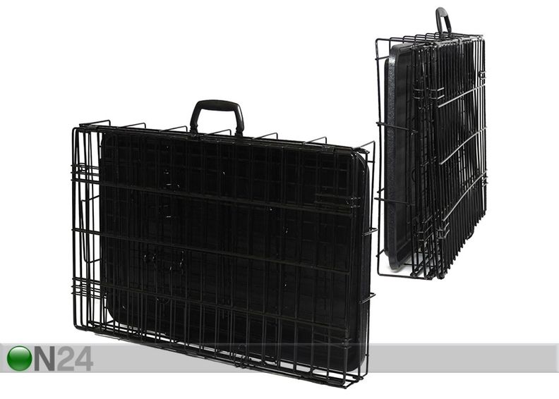 Koiran häkki L ristikolla kuvasuurennos