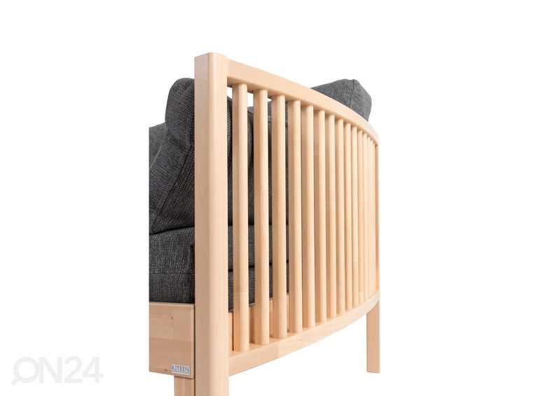 Koivu sänky Aarre 190x75/140 cm kuvasuurennos