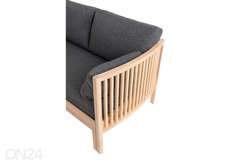 Koivu sänky Aarre 190x75/140 cm kuvasuurennos