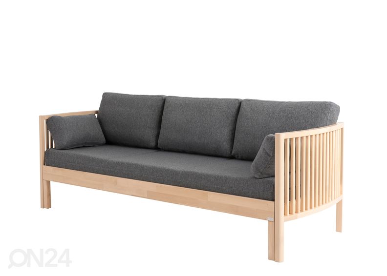 Koivu sänky Aarre 190x75/140 cm kuvasuurennos