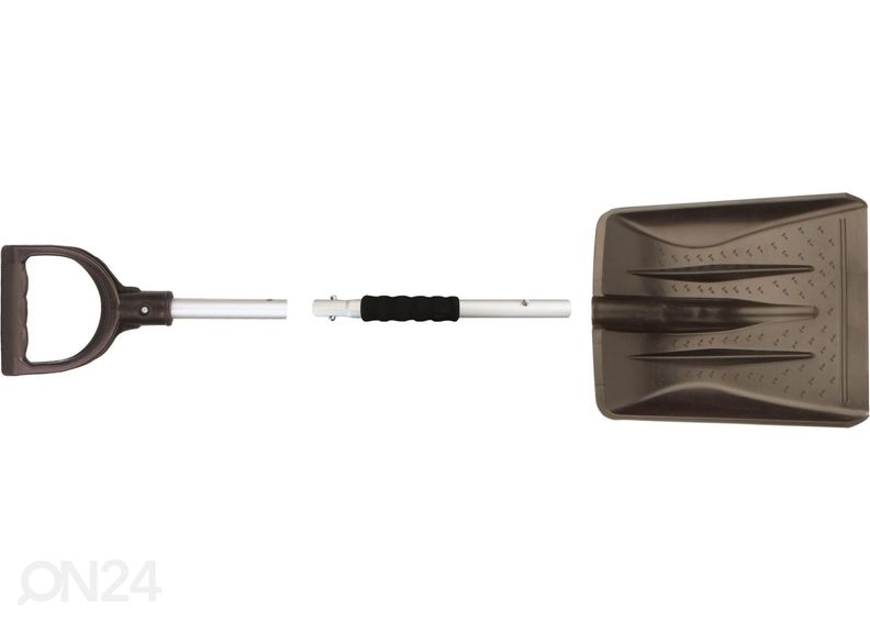 Kokoontaitettava lumilapio autoon kuvasuurennos