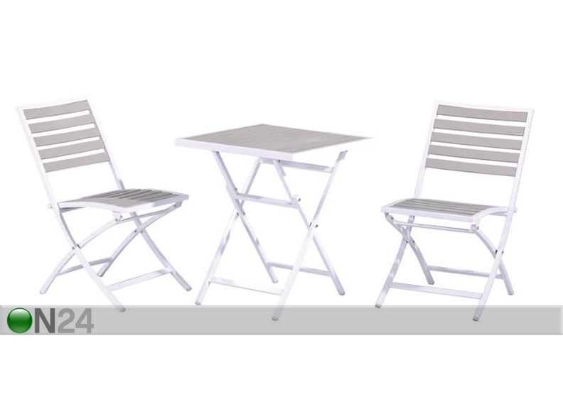 Kokoontaitettava parvekepöytä PUDONG 60x60 cm kuvasuurennos