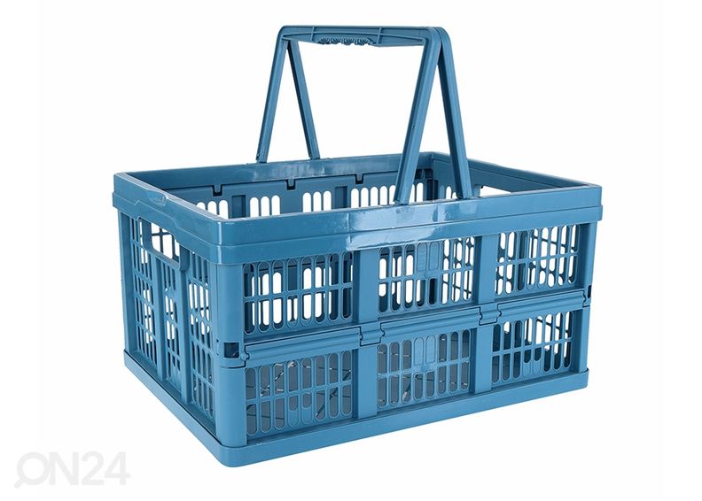 Kokoontaitettava säilytyslaatikko kantosangoilla 18,5 L kuvasuurennos