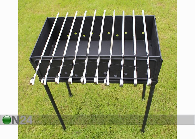 Kokoontaitettava valurauta grilli SYTON kuvasuurennos