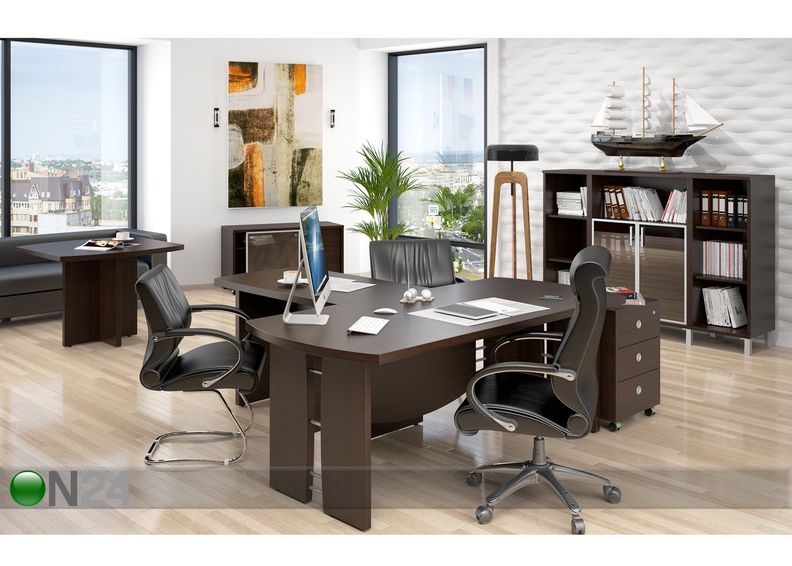 Kokouspöytä Born 100x100 cm kuvasuurennos