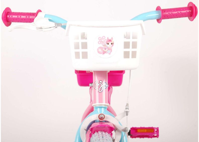 Kolmirattainen tyttöjen polkupyörä 12-tuumainen OJO Volare kuvasuurennos