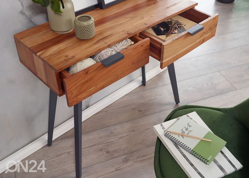 Konsolipöytä Akaasia kuvasuurennos