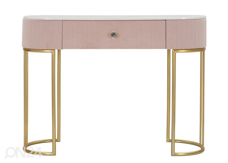 Konsolipöytä Glam, vaaleanpunainen kuvasuurennos