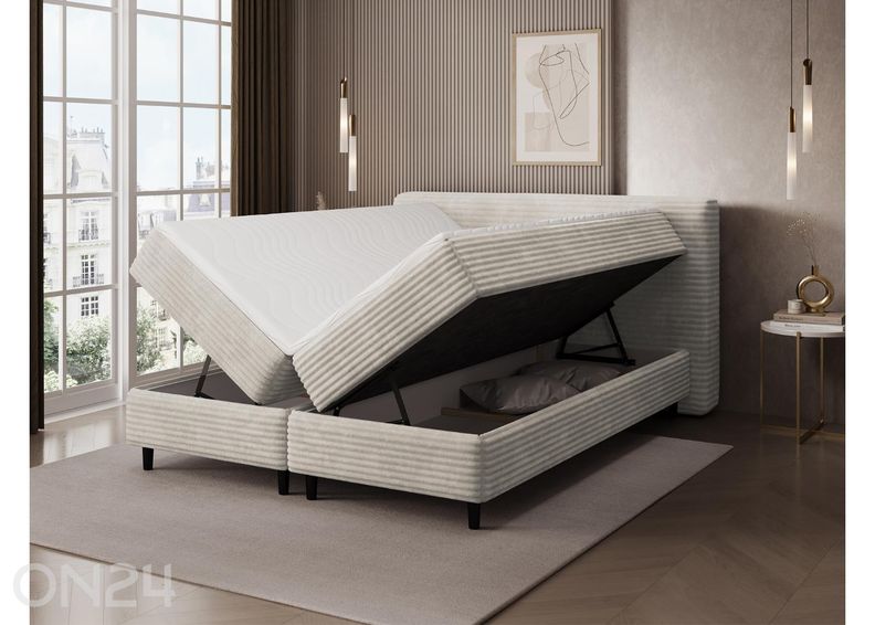 Kontinenttisänky säilytyslaatikolla Cortiko 140×200 cm kuvasuurennos