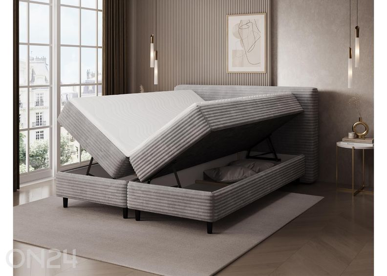 Kontinenttisänky säilytyslaatikolla Cortiko 140×200 cm kuvasuurennos