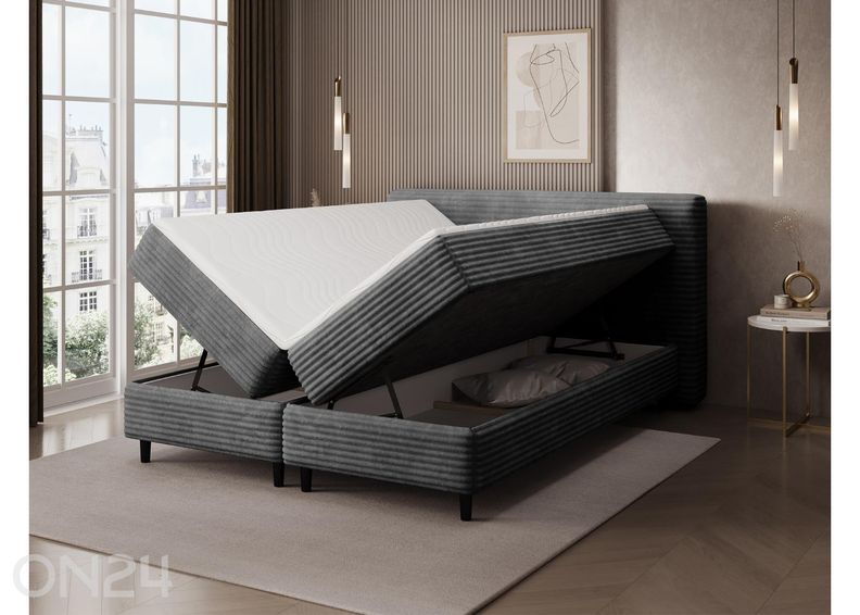 Kontinenttisänky säilytyslaatikolla Cortiko 140×200 cm kuvasuurennos