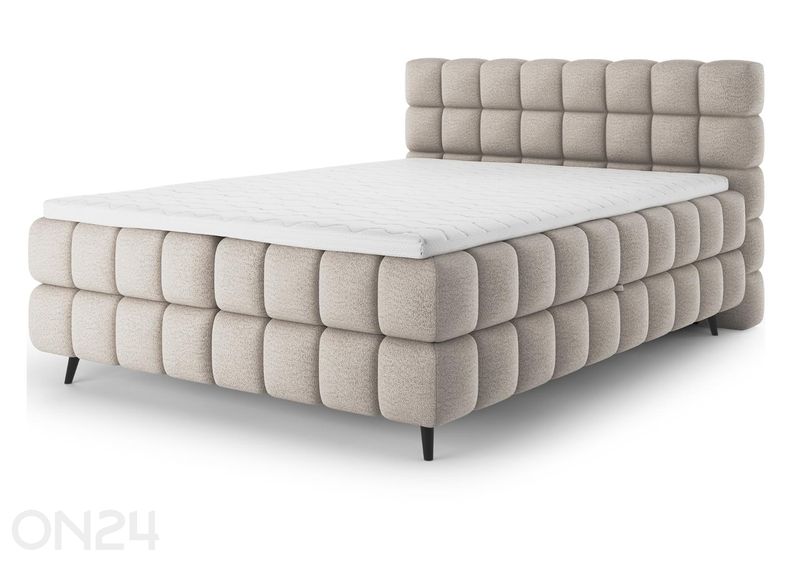 Kontinenttisänky säilytyslaatikolla Sabeno 140×200 cm kuvasuurennos