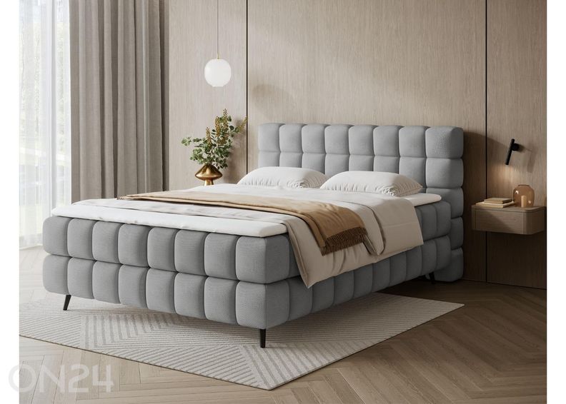 Kontinenttisänky säilytyslaatikolla Sabeno 140×200 cm kuvasuurennos