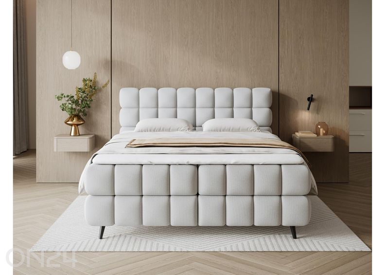 Kontinenttisänky säilytyslaatikolla Sabeno 140×200 cm kuvasuurennos