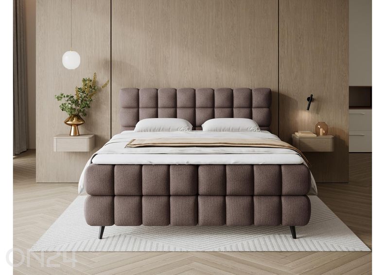 Kontinenttisänky säilytyslaatikolla Sabeno 140×200 cm kuvasuurennos