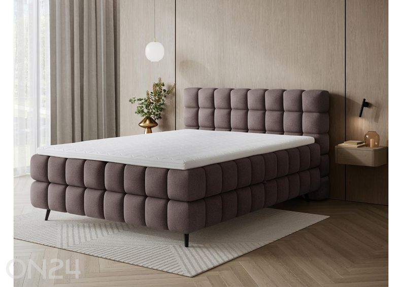 Kontinenttisänky säilytyslaatikolla Sabeno 140×200 cm kuvasuurennos