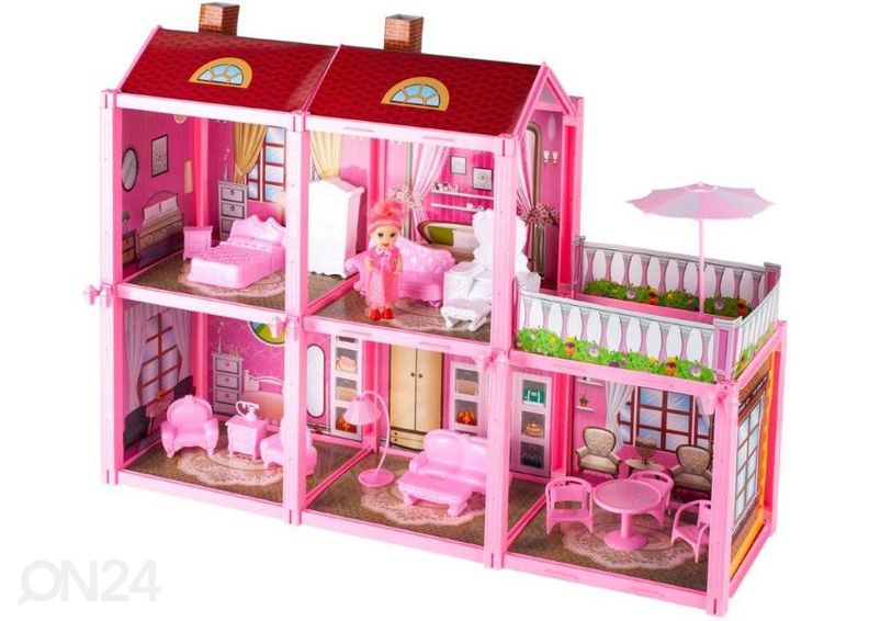 Koottava nukkekoti kuvasuurennos