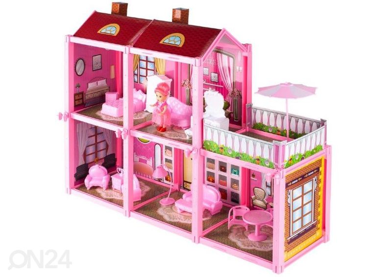 Koottava nukkekoti kuvasuurennos