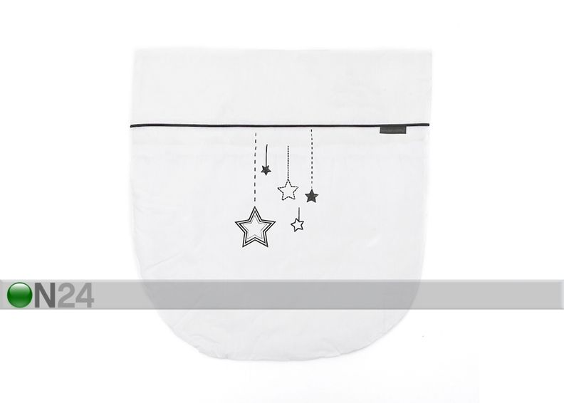 Korikehto TÄHDET HARMAA kuvasuurennos