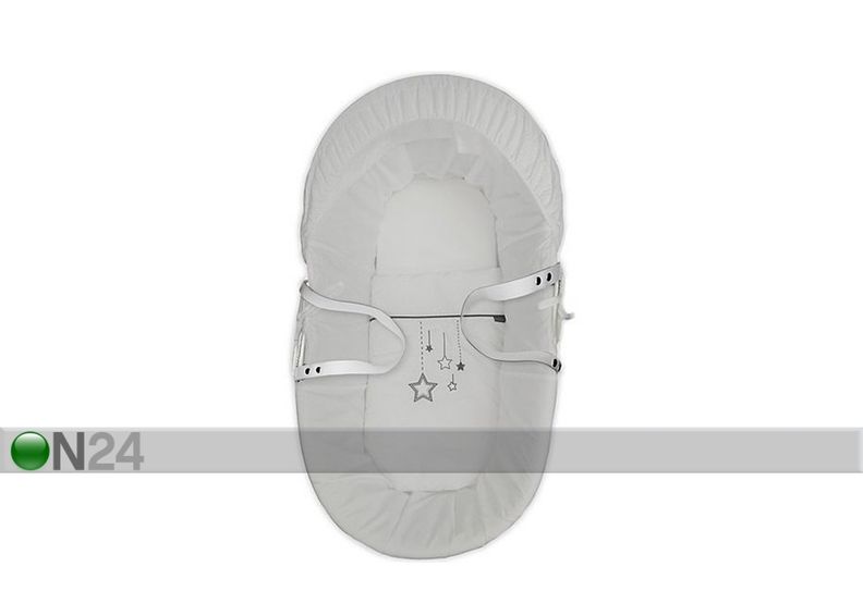 Korikehto TÄHDET HARMAA kuvasuurennos