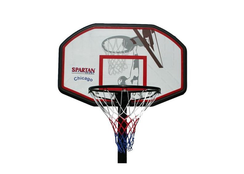 Koripallo kori jalustalla Chicagon Spartan kuvasuurennos