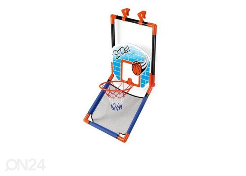 Koripallokorin taustalevy oveen/ lattialle kuvasuurennos