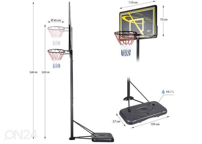 Koripalloteline Nils ZDK019E kuvasuurennos