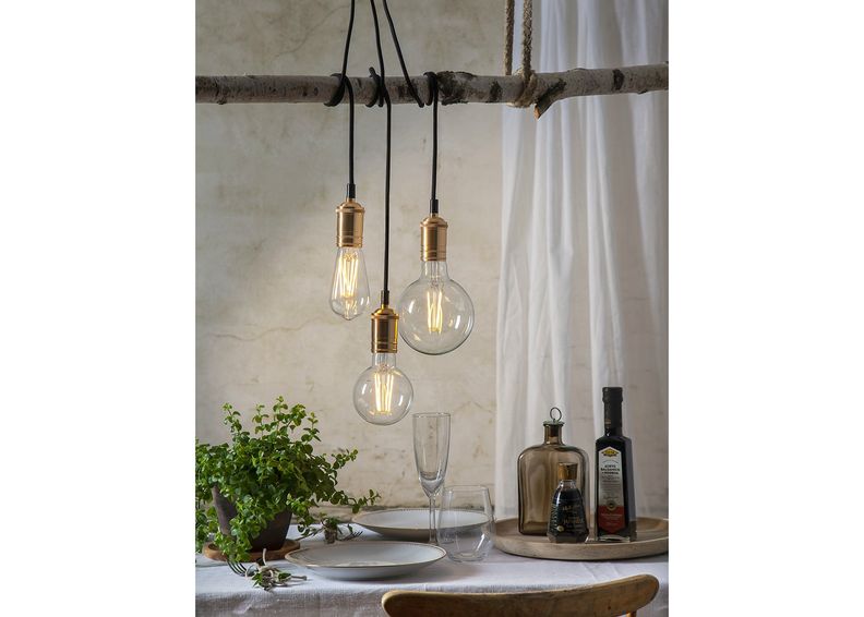 Koristeellinen LED-lamppu E27 6,5W kuvasuurennos