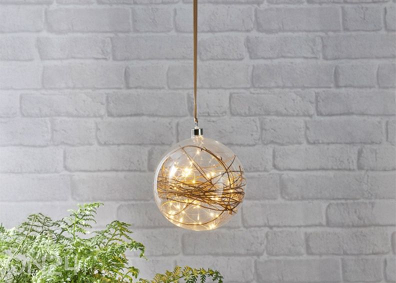 Koristepallo Glow Ø20 cm kuvasuurennos