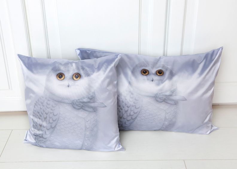 Koristetyyny Pohjoinen tuuli puhaltaa ja pian on lunta maassa kuvasuurennos