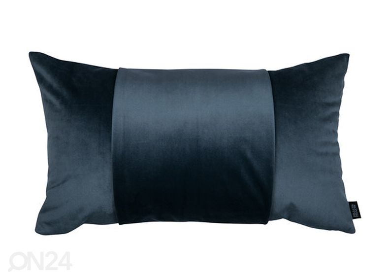 Koristetyyny Velvet Trio Mini tummanharmaa 30x50 cm kuvasuurennos