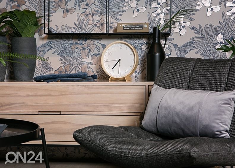 Koristetyyny Velvet Trio Mini vaaleanharmaa 30x50 cm kuvasuurennos